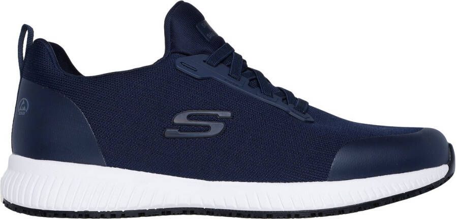 Skechers Squad Sr Heren Sneakers Navy