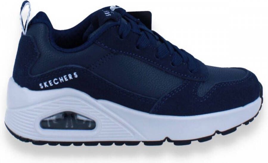 Skechers 403677 Uno stacre navy blauw witte zool (32 Kleur Blauw ) - Foto 7