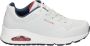 Skechers Sneakers met sleehak Uno Stand on Air Vrijetijdsschoen lage schoen veterschoen met fijne perforatie - Thumbnail 21