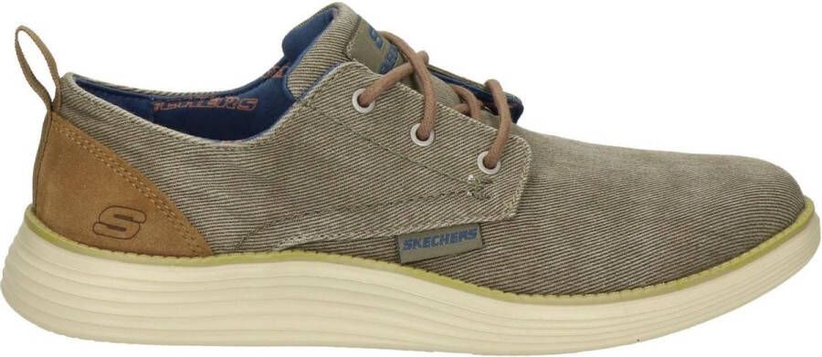 Skechers Stat Pexton Sneakers Mannen Taupe - Foto 1