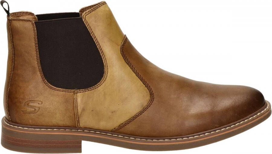 Skechers Street Dress Collection heren chelsea boot Bruin