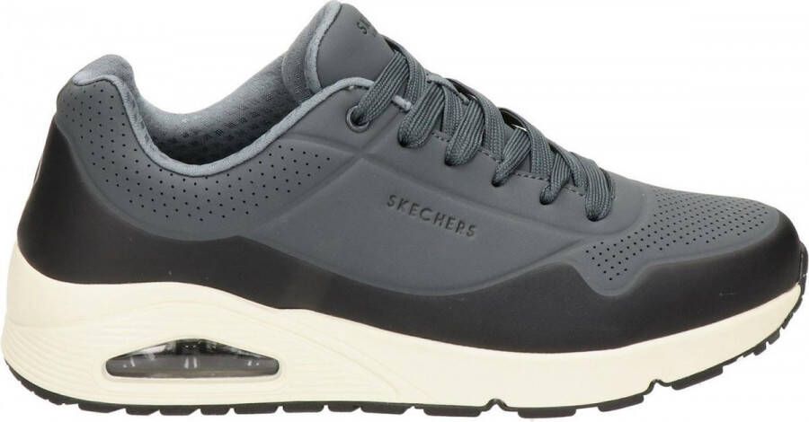 Skechers Parmentier Sneakers Stijlvol en Comfortabel Grijs Heren