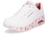 Skechers Sneakers met sleehak UNO-LOVING LOVE Vrijetijdsschoen lage schoen veterschoen met coole graffiti-print - Thumbnail 1