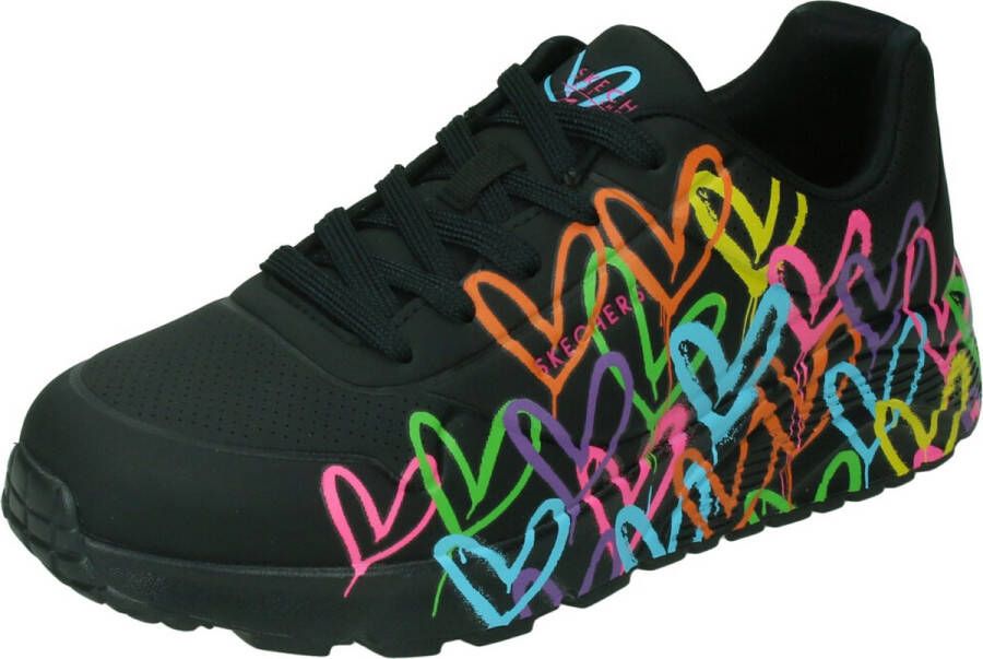 Skechers Street UNO SPREAD THE LOVE Sneakers Meisjes 314064L BKMT