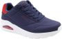 Skechers Street Uno Suited on Air Herensneakers 183004 NVRD Navy Red - Thumbnail 1