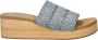Skechers Summers dames slipper Licht blauw - Thumbnail 1