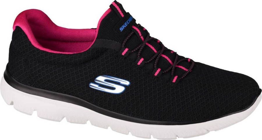 Skechers Summits 12980-BKHP Vrouwen Zwart sneakers
