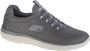 Skechers Summits 52811-CHAR Mannen Grijs Sneakers - Thumbnail 1