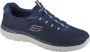 Skechers Sport Heren SUMMITS Sneakers Heren Schoenen Blauw - Thumbnail 1