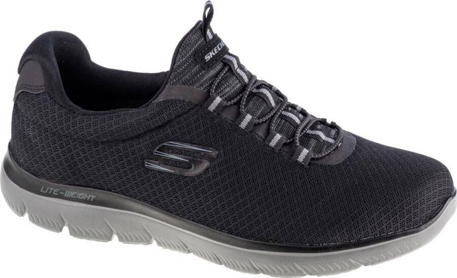 Skechers Summits 52811W-BKCC Mannen Zwart Sneakers