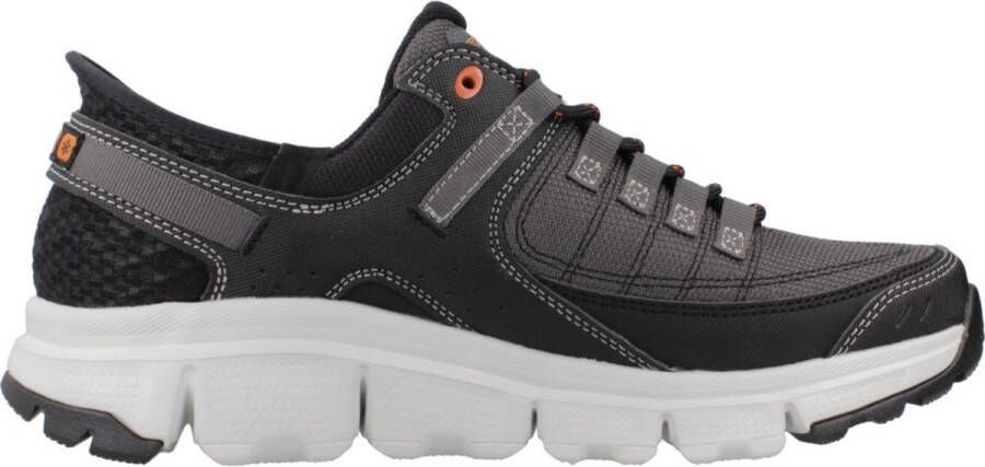 Skechers Casual Slip-On Sneakers Black Heren