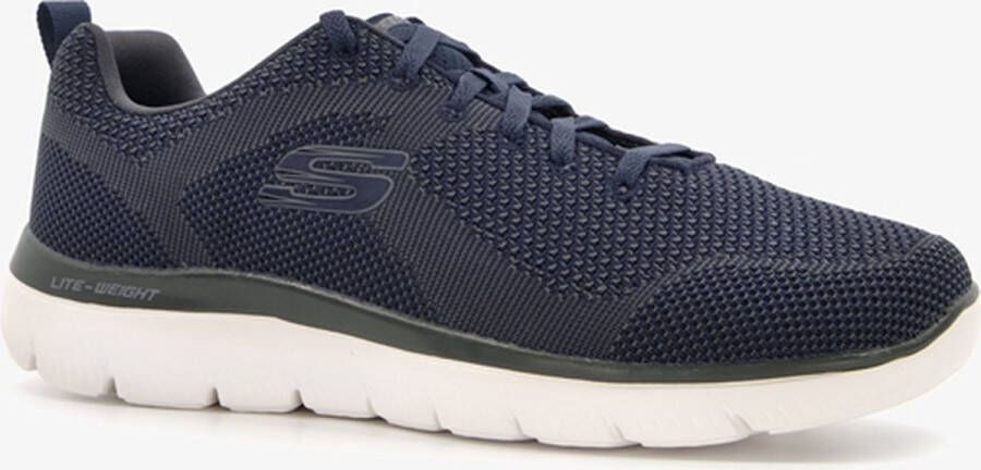 Skechers Summits Brisbane heren sneakers blauw Extra comfort Memory Foa