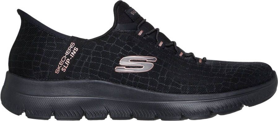 Skechers Summits-Classy Night Dames Instappers Zwart art 150128 BKGD