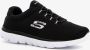 Skechers Summits dames sneakers Zwart Maat Extra comfort Memory Foam36 - Thumbnail 1