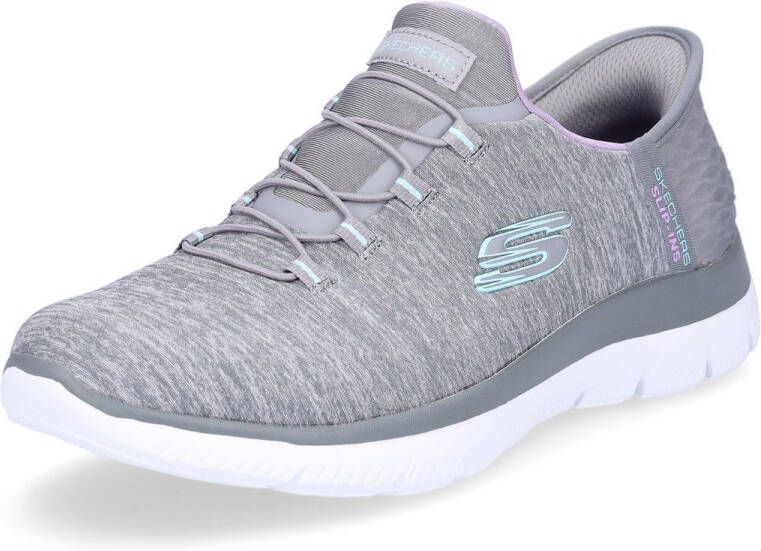 Skechers Instappers SUMMITS DAZZLING HAZE Slip-ins sneaker vrijetijdsschoen met subtiele contrastdetails