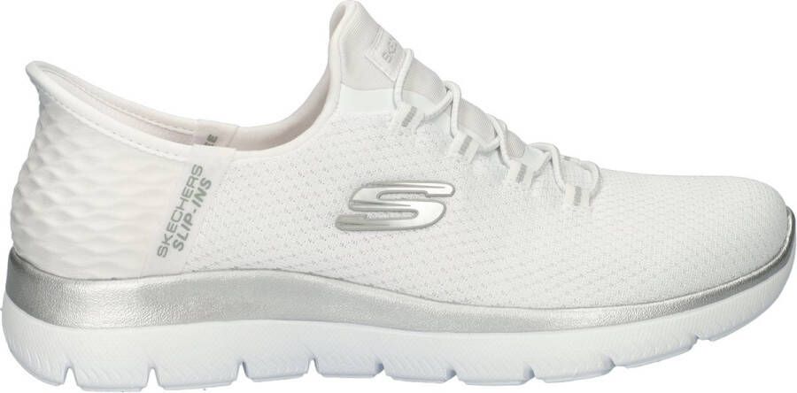 Skechers Summits-Diamond Dream Dames Sneakers Wit