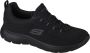 Skechers Summits Fast Attraction 149036-BBK Vrouwen Zwart Sneakers Sportschoenen - Thumbnail 3