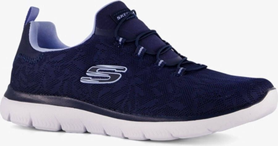 Skechers Summits Good Taste dames sneakers Blauw Extra comfort Memory Foam