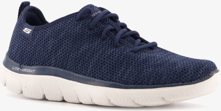 Skechers Summits heren sneakers blauw Extra comfort Memory Foam