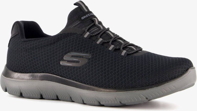 Skechers Summits heren sneakers wide fit zwart Extra comfort Memory Foam