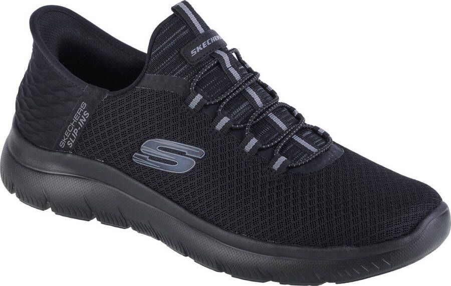 Skechers Summits High Range Slip-Ins 232457-BBK Mannen Zwart Sneakers