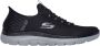 Skechers Slip-Ins Summits High Range 232457-BKCC Mannen Zwart Sneakers - Thumbnail 1