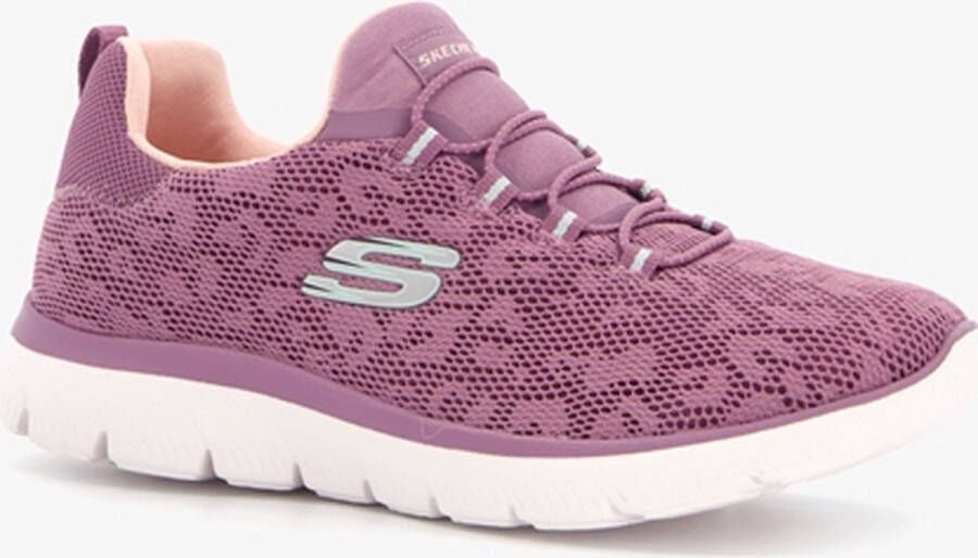 Skechers Summits Leopard Spots dames sneakers Roze Maat Extra comfort Memory Foam37