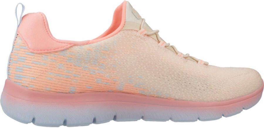 Skechers Slip-on sneakers Summits trainingsschoen sneaker instapper lage schoen met bungee-sluiting