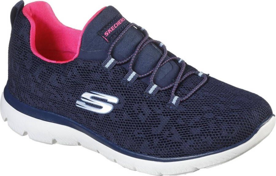 Skechers Summits Vrouwen Marineblauw Sneakers