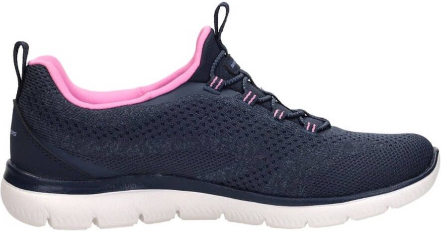 Skechers SUMMITS NEW NATURE sneakers dames blauw 150120 NVPK