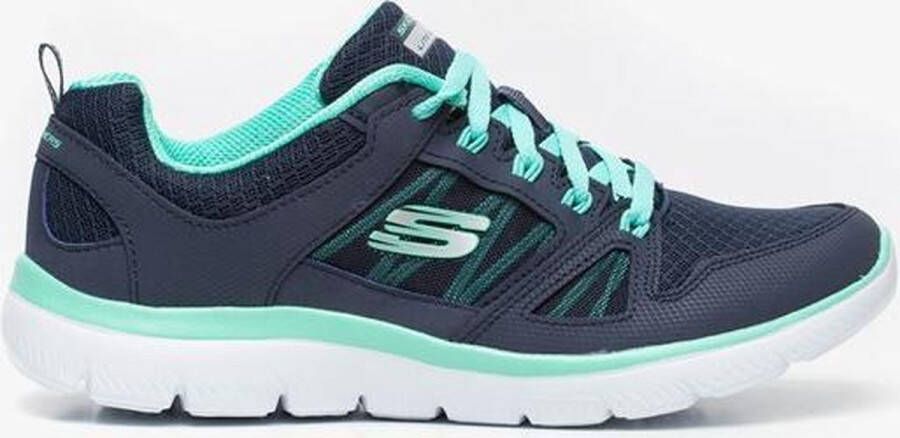 Skechers Summits New World dames sneakers Blauw