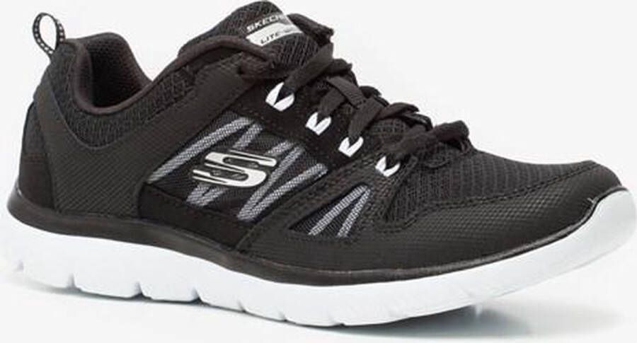 Skechers Summits New World dames sneakers Zwart