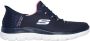 Skechers Slip-ins: Summits dames sneakers blauw Extra comfort Memory Foam - Thumbnail 5