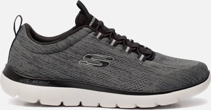 Skechers Summits Sneakers grijs Textiel