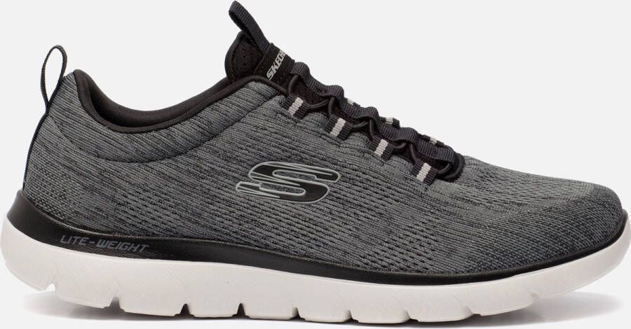 Skechers Summits Sneakers grijs Textiel