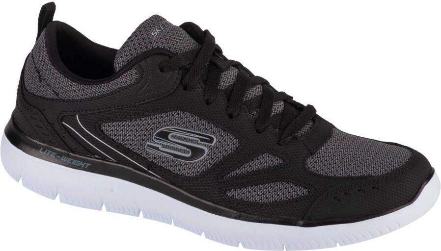 Skechers Summits-South Rim Mannen Zwart Trainingschoenen