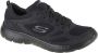 Skechers Summits Suited 12982-BBK Vrouwen Zwart Sneakers Sportschoenen - Thumbnail 1