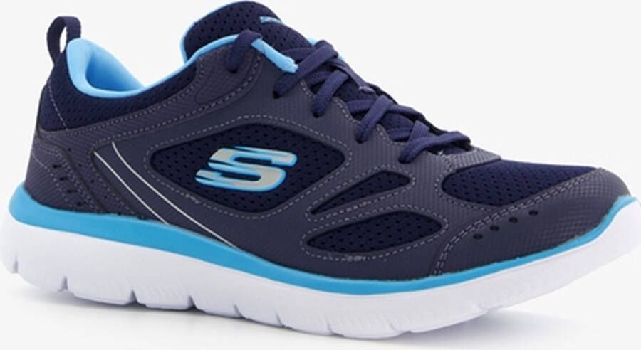 Skechers Summits-Suited dames sneakers Blauw Extra comfort Memory Foam - Foto 1