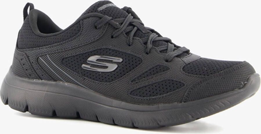 Skechers Summits-Suited dames sportschoenen Zwart Maat Extra comfort Memory Foam38