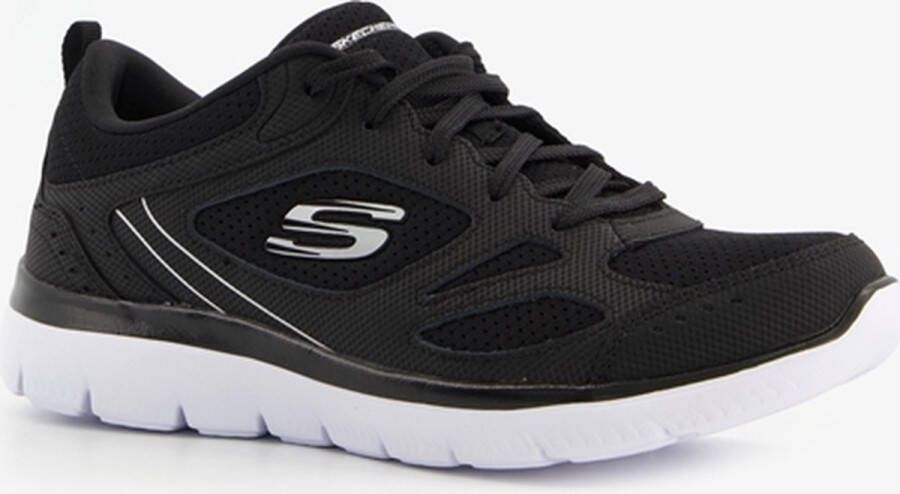 Skechers Summits-Suited dames sportschoenen Zwart Extra comfort Memory Foam