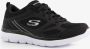 Skechers Summits-Suited dames sportschoenen Zwart Maat Extra comfort Memory Foam39 - Thumbnail 3