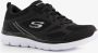 Skechers Summits-Suited dames sportschoenen Zwart Maat Extra comfort Memory Foam36 - Thumbnail 3