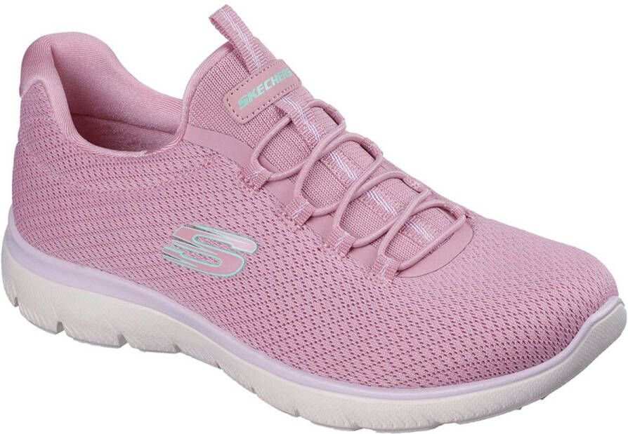 Skechers Slip-on sneakers SUMMITS-SUMMER BLUSH veterschoen slipper sneaker met memory foam