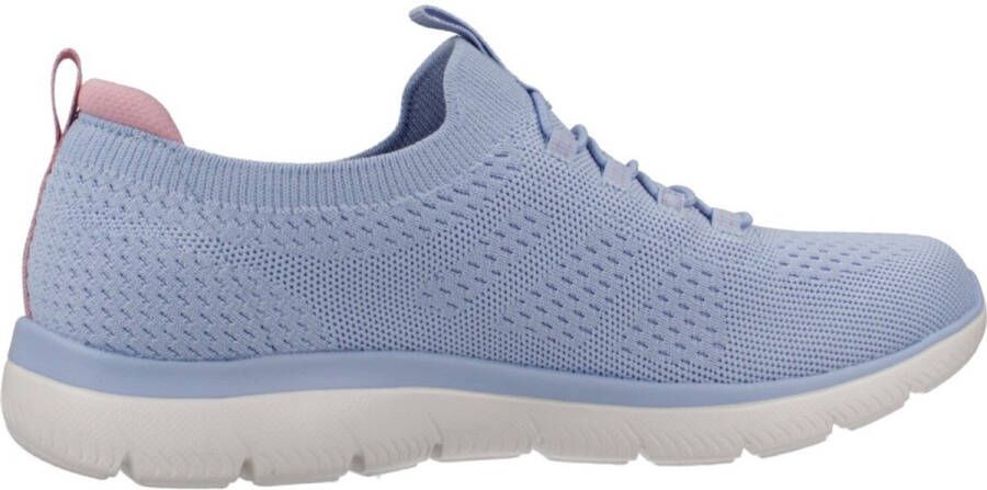 Skechers Slip-on sneakers Summits vrijetijdsschoen lage schoen slipper met flexibele tractionloopzool