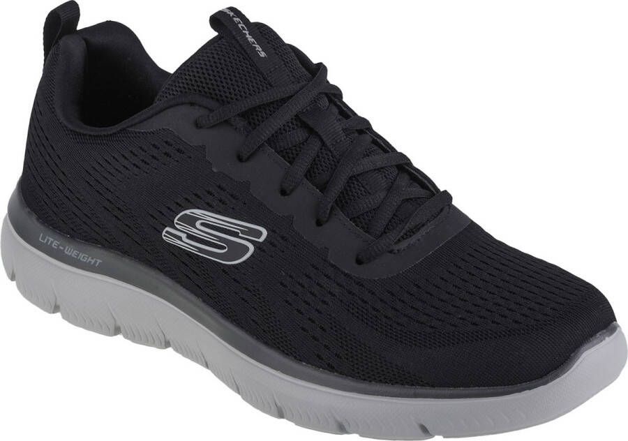 Skechers Summits-Torre 232395-BKCC Mannen Zwart Sneakers