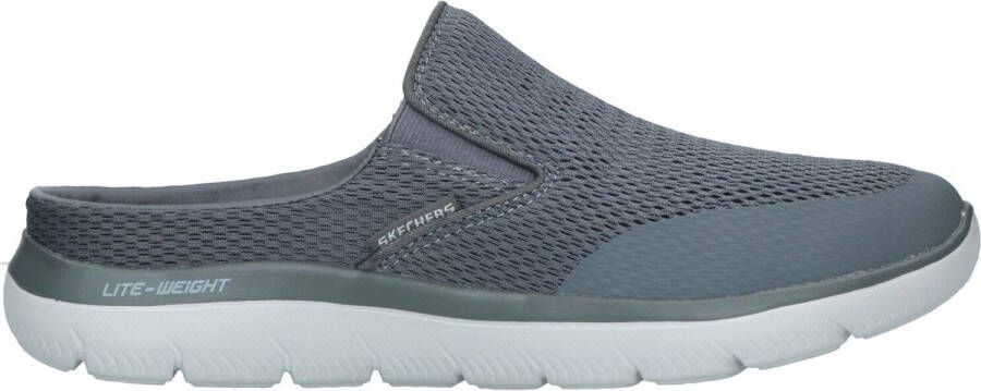 Skechers Summits Vindicator Heren Instappers Grijs
