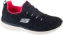 Skechers Summits Vrouwen Marineblauw Sneakers - Thumbnail 1