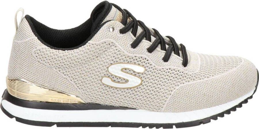 Skechers Sunlite Magic Dust Dames Sneakers Taupe Gold