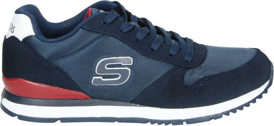 Skechers Sneakers SUNLITE-WALTAN met logo-embleem opzij