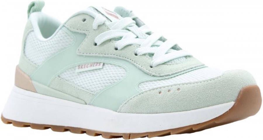 Skechers Sunny Street Shiny Jogger sneakers Groen Dames